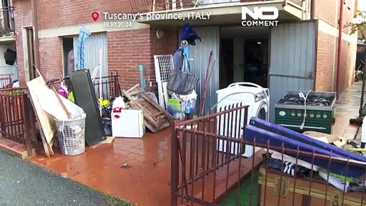 Norte de Itália paralisado por chuvas torrenciais