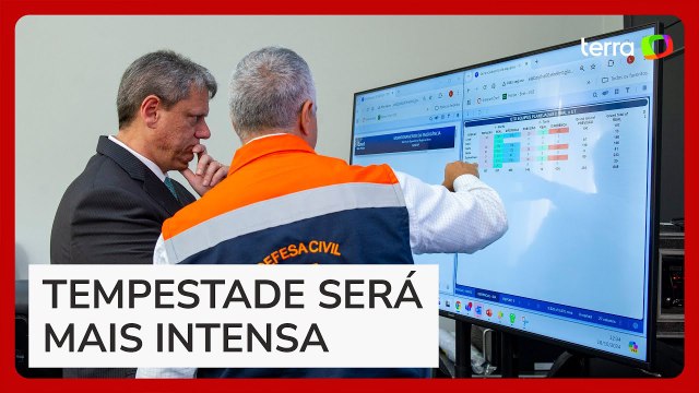 Defesa Civil aumenta o volume de chuva previsto para o fim de semana em São Paulo