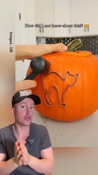 Halloween : Une astuce pour sculpter une citrouille facilement Ce produit est en LlEN dans ma Bl0 ️ -P.UBLlClTE