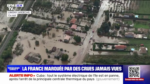Des champs gorgés d’eau et des habitations inondées... La France marquée par des crues jamais-vues depuis 40 ans