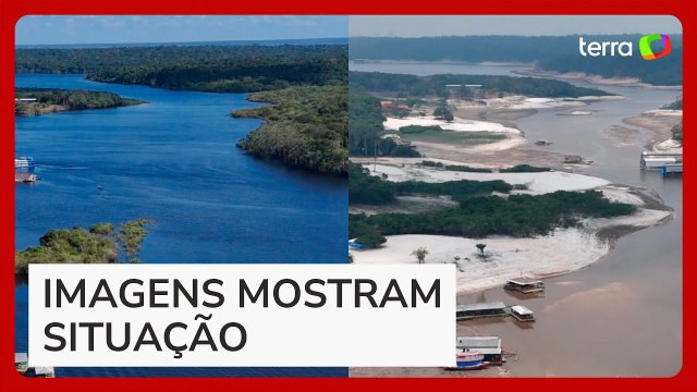 Nível do Rio Negro começa a subir, mas seca histórica ainda persiste no Amazonas