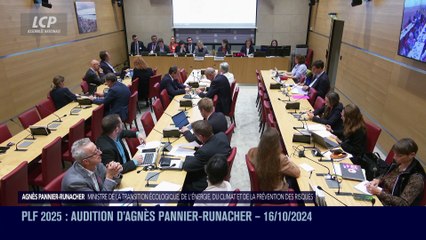 La séance est ouverte ! - Budget 2025 : Audition d'Agnès Pannier-Runacher, ministre de la transition écologique - 16/10/2024