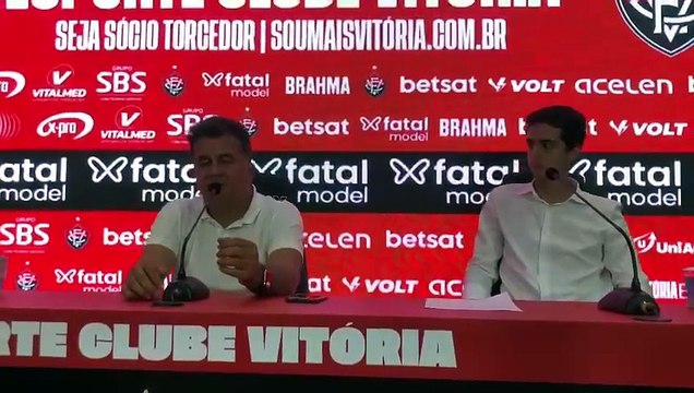 Acho que a gente renova até 2028 , diz Fábio Mota sobre renovação de lateral do Vitória