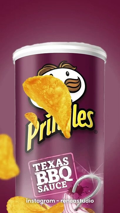 Pringles Chips Motion Graphics
