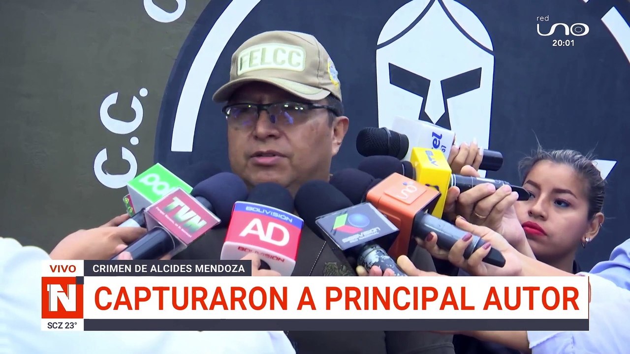 capturaron a principal autor por la muerte de Alcides