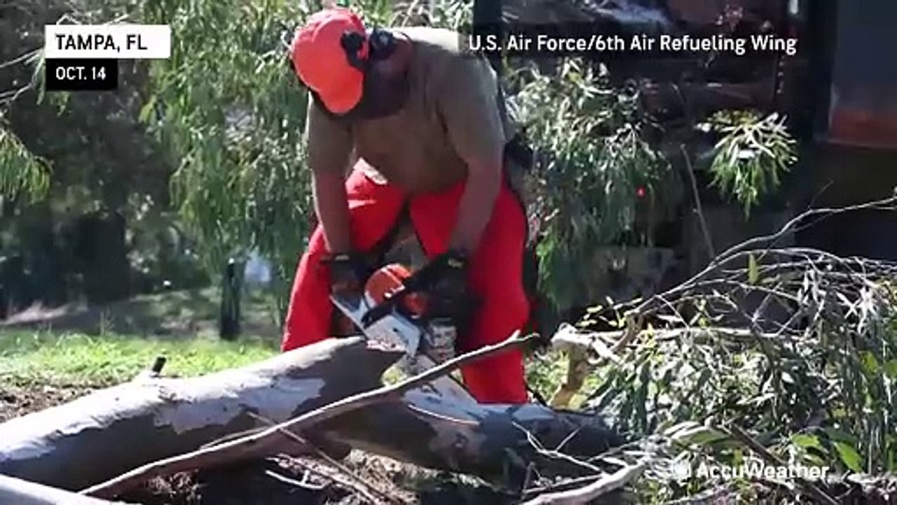 Intensive cleanup effort from Helene and Milton continues across the Southeast