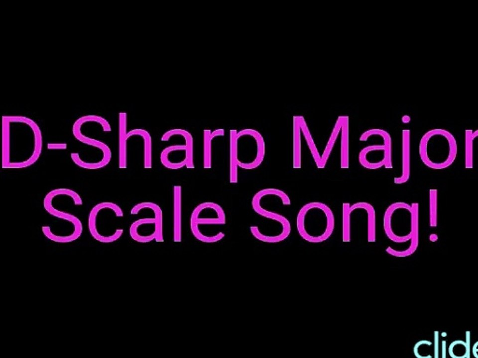 D Major Scale Song video Dailymotion