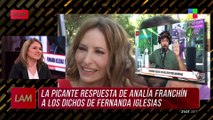  FERNANDA IGLESIAS vs, ANALÍA FRANCHÍN: ¿Analía tuvo un affair con el ex de Fernanda?