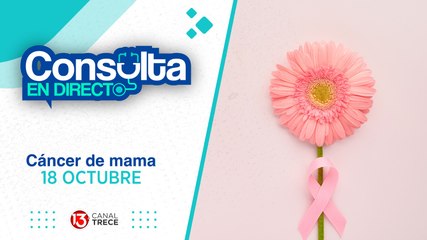 18 octubre 2024 Consulta en Directo | Cáncer de mama.