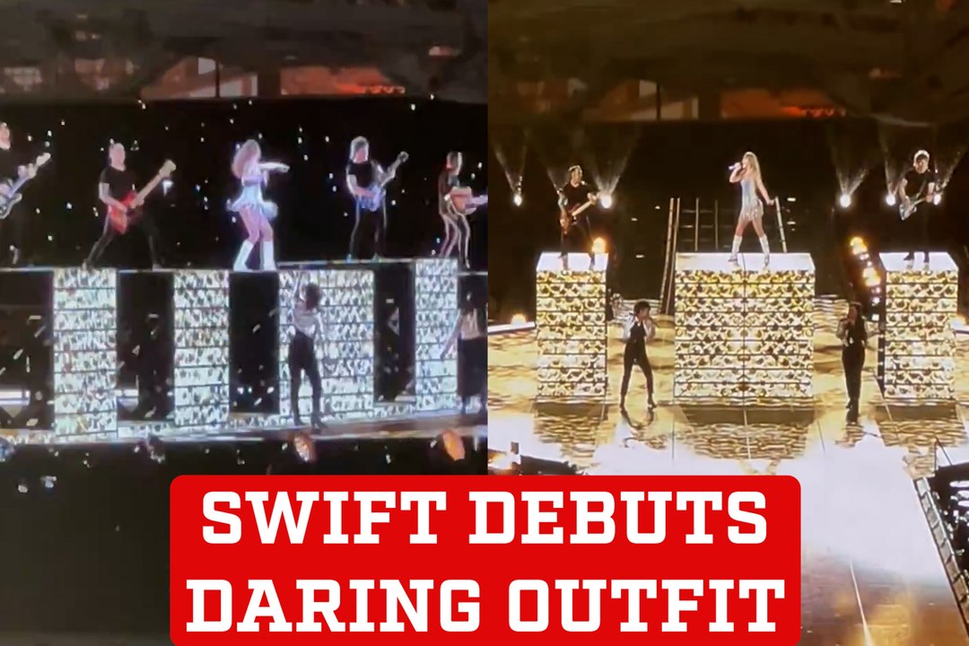 Taylor Swift debuts bold new outfit during electric show in Miami