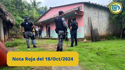 Breves Policiacas del 18 de Octubre