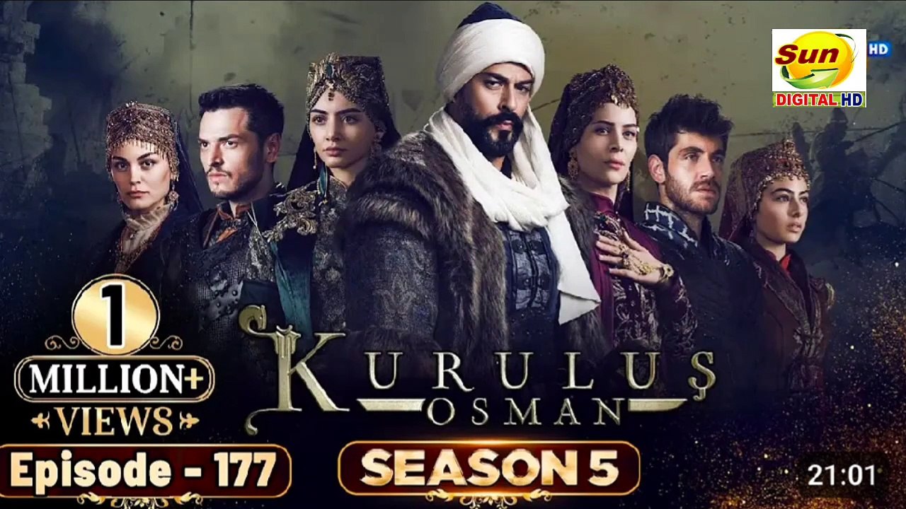 Kurulus Osman Season 05 Episode 177 - Urdu Dubbed | Sun Digital HD Channel
