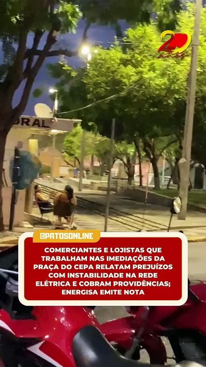 Comerciantes e lojistas que trabalham nas imediações da Praça do CEPA relatam prejuízos com instabilidade na rede elétrica e cobram providências; Energisa emite nota