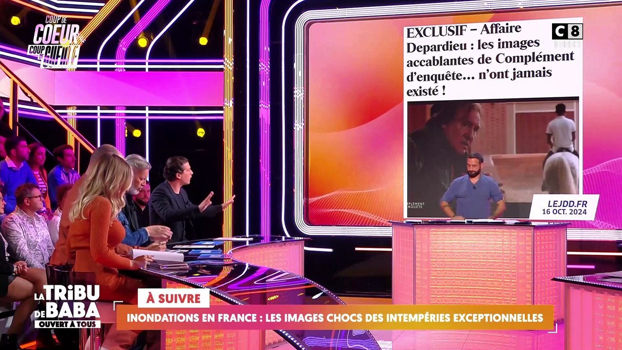 Nouveau rebondissement : La justice ordonne une expertise pour déterminer si  "Complément d'enquête" sur France 2 a manipulé la vidéo où Gérard Depardieu semblait tenir des propos obscènes envers une fillette