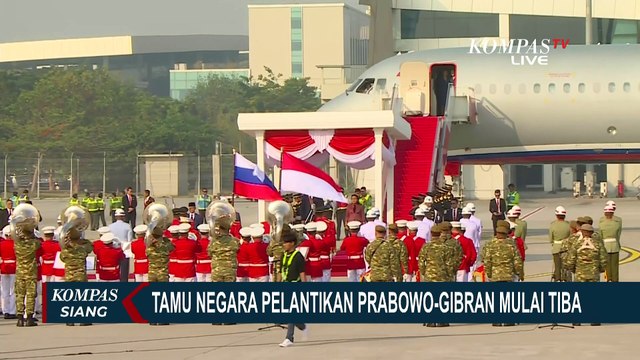 Wakil Pertama PM Rusia Denis Manturov Tiba di Indonesia, Hadiri Pelantikan Prabowo-Gibran Besok