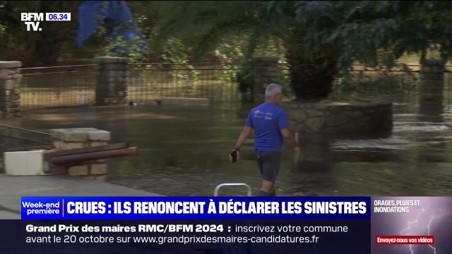 Crues: ces sinistrés qui hésitent à faire jouer l'assurance