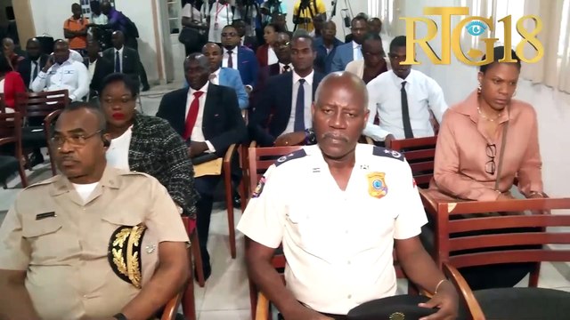 Seremoni prestasyon sèman 7 nan 9 manm konsèy elektoral pwovizwa yo.