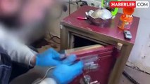 Çelik Kasada Uyuşturucu Yakalandı