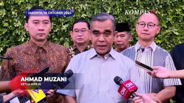 [FULL] Pernyataan Ketua MPR Ahmad Muzani Usai Gladi Bersih Pelantikan Prabowo-Gibran