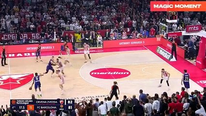 El triplazo de Kevin Punter para silenciar el infierno de Belgrado