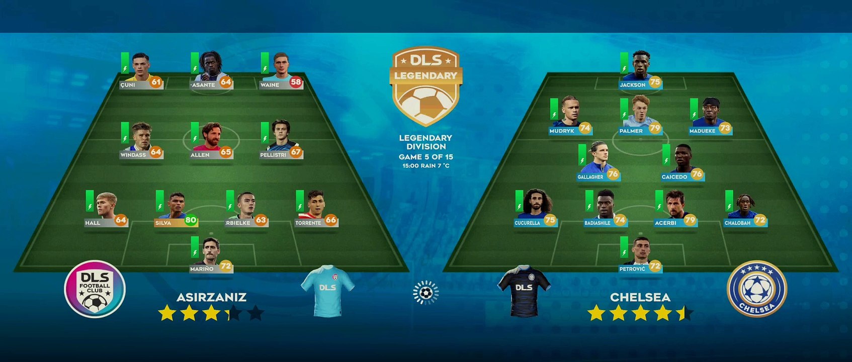 ASIRZANIZ VS CHELSEA - DREAM LEAGUE SOCCER