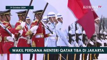 Disambut Dentuman Meriam, Wakil PM Qatar Tiba di Jakarta Jelang Pelantikan Prabowo-Gibran