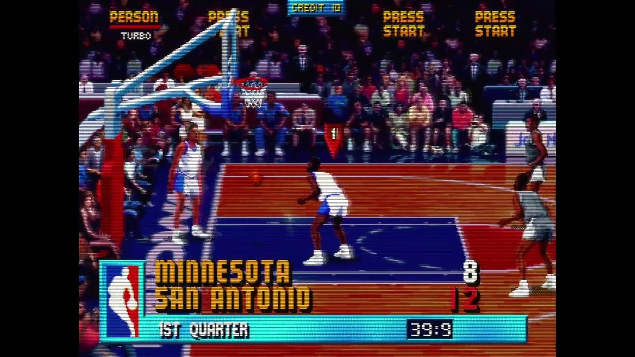 NBA Jam (M.A.M.E ) Arcade Gameplay