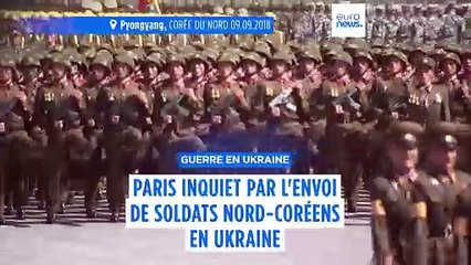 Les troupes nord-coréennes combattant aux côtés de la Russie en Ukraine : la France s'inquiète