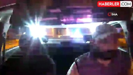İzmir'de Taksiyi Çalan Şahıs Ortalığı Karıştırdı