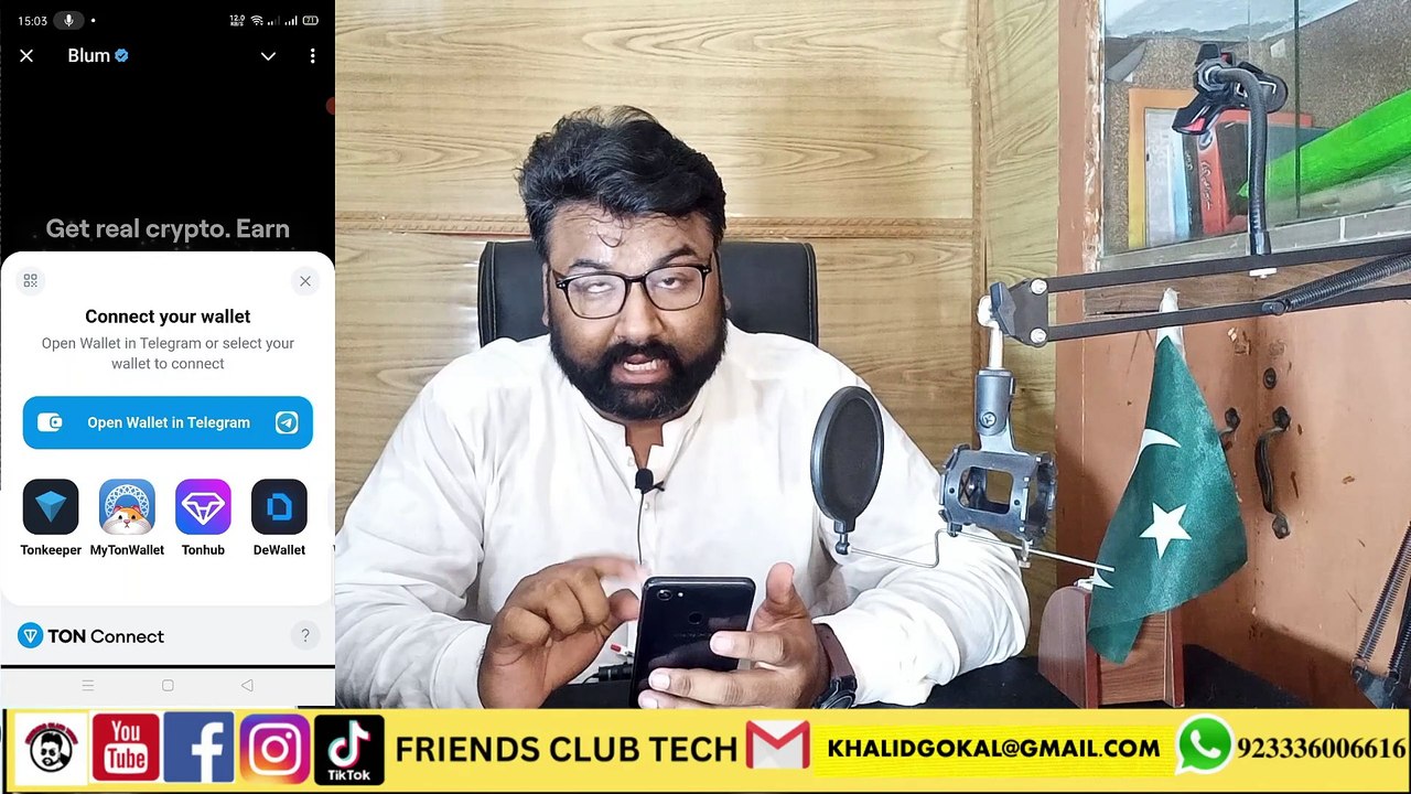 How to Connect Blum Wallet | Blum Wallet New Update | Blum AirDrop Withdrawal | Tonkeeper Blum