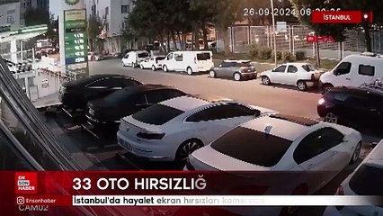 İstanbul'da hayalet ekran hırsızları kamerada
