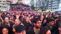 Piazza piena a Pescara per applaudire i campioni delle due ruote