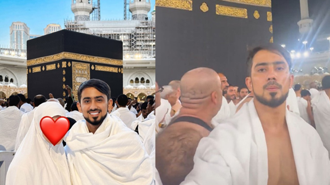 Adnaan Shaikh Performs Umrah With Wife Ayesha Shaikh Inside Video Viral, Fans Trolled Couple