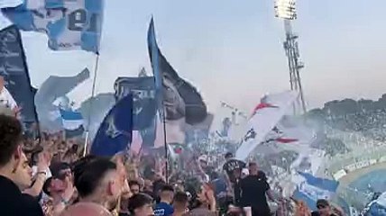 Pescara-Virtus Entella, ecco il tifo biancazzurro