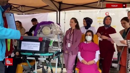 Tokat'ta gerçeğini aratmayan deprem tatbikatı