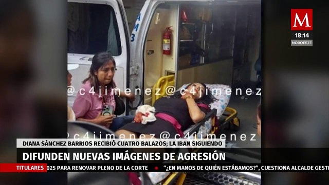 Difunden nuevas imágenes de la agresión a Diana Sánchez Barrios en el Centro Histórico de la CdMx