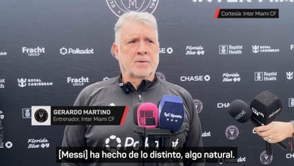 Martino, sobre si Messi llegará al Mundial 2026: "Los argentinos tenemos que acompañarle y no presionarle"