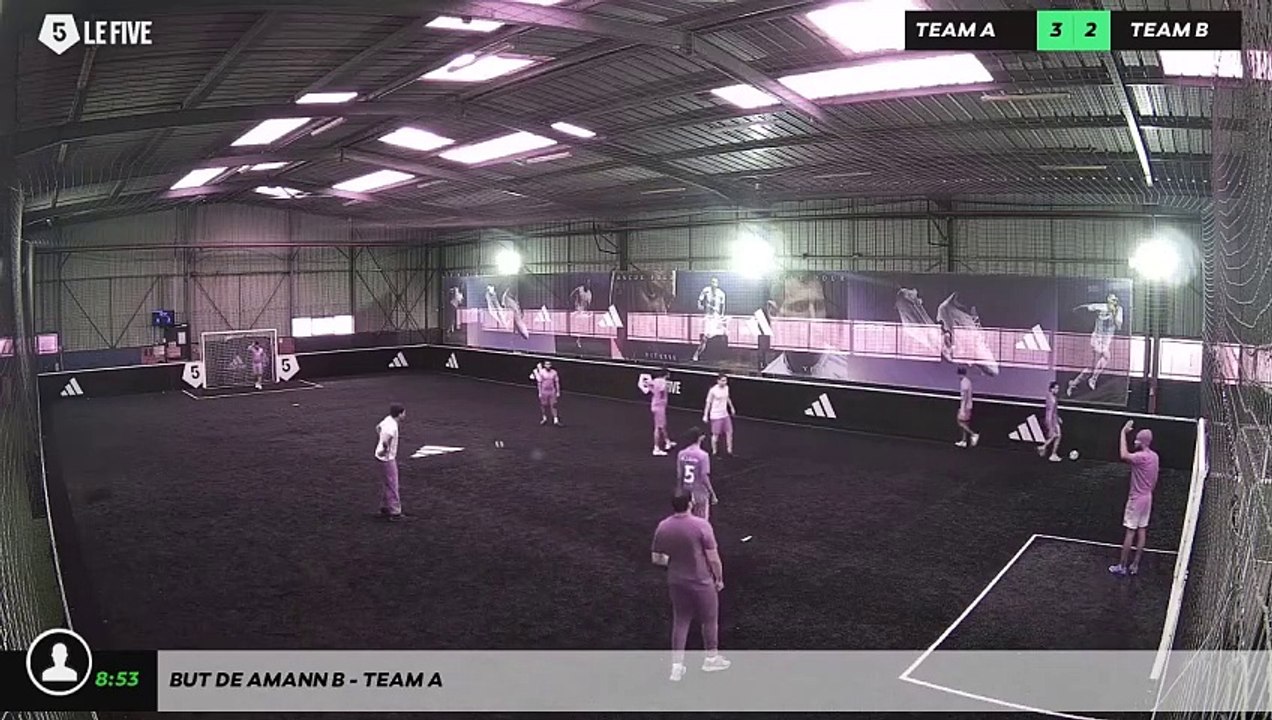 But de Amann B - Team A