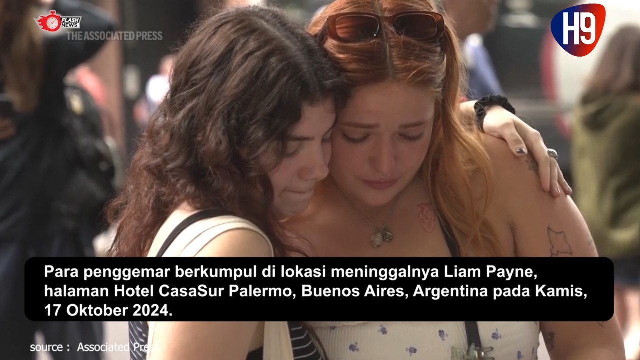 Fans Liam Payne Nyalakan Lilin didepan Hotel dan Nyanyikan Lagu One Direction