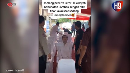 Peserta CPNS di Lombok Tengah Mendadak Kaku Saat Jalani Test SKD