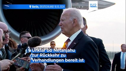 Biden: Waffenstillstand im Libanon leichter zu erreichen als in Gaza