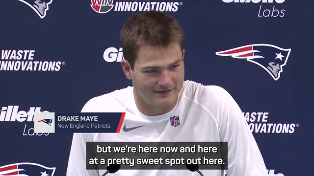 Patriots using London 'business trip' to get back on track - Maye