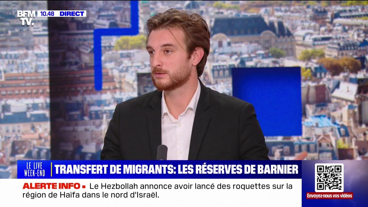 Transfert de migrants: "Il n'y a pas de stratégie réelle dans ce gouvernement", affirme Andréa Kotarac, porte-parole du RN
