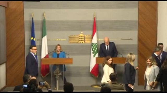 Libano, Meloni: inaccettabile prendere di mira UNIFIL, va rafforzato