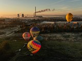 Kapadokya tüm dünyaya ilham verdi: Polonya'daki balon festivalinden renkli görüntüler