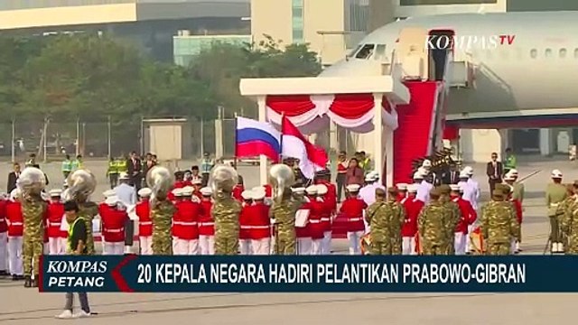 Tamu Negara dalam Pelantikan Prabowo Gibran, Wapres Vietnam dan Sultan Brunei Darussalam Disambut