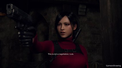 Resident Evil 4 Remake Separate Ways  Chapter 3 Playthrough Gameplay No  Commentary