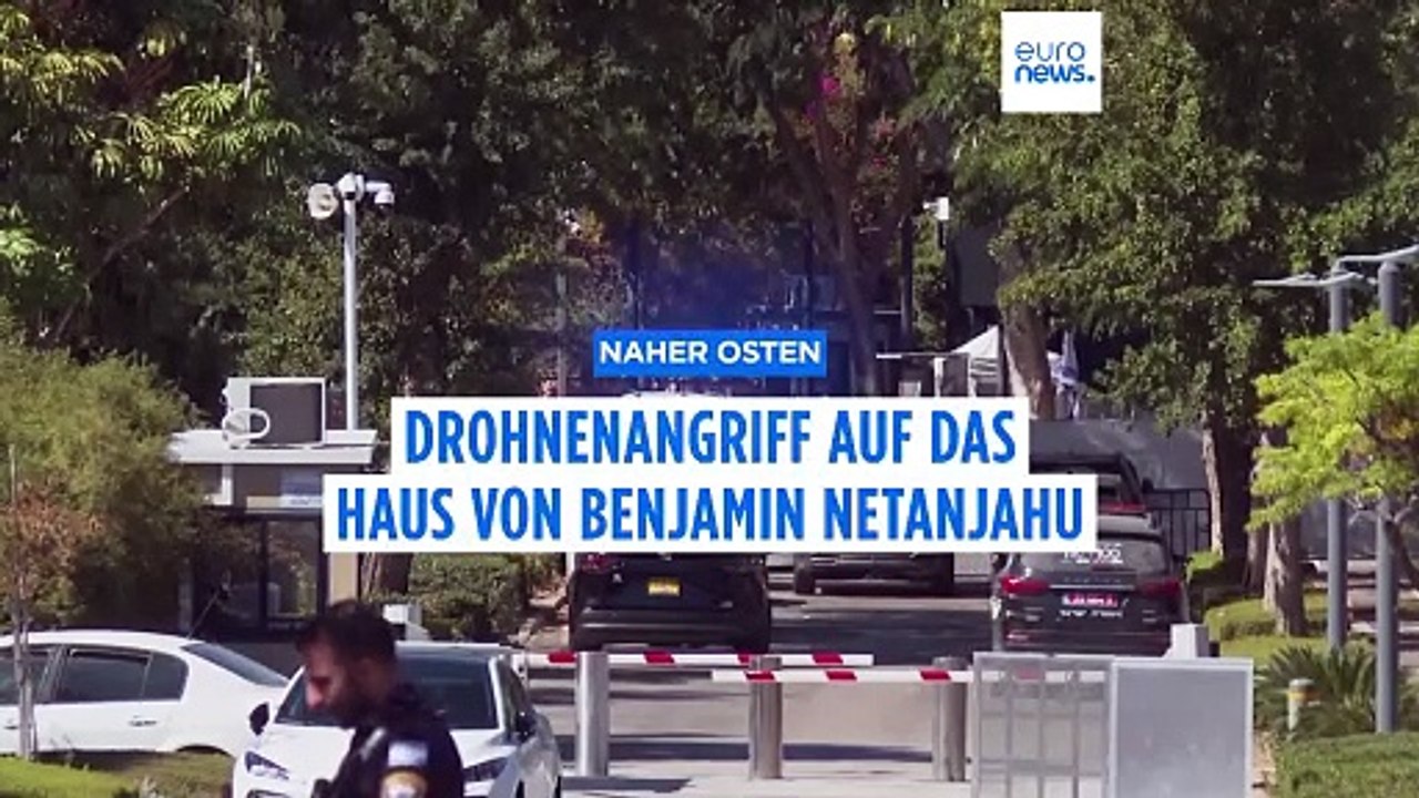 Drone auf Netanjahus Haus abgefeuert