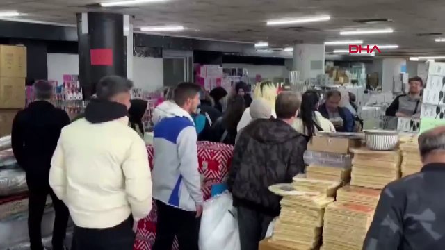 Trabzon'da ev ürünleri fuarında indirim izdihamı!