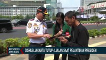 Simak! Ini 4 Ruas Jalan Utama yang Ditutup Dishub Jakarta saat Pelantikan Prabowo Gibran